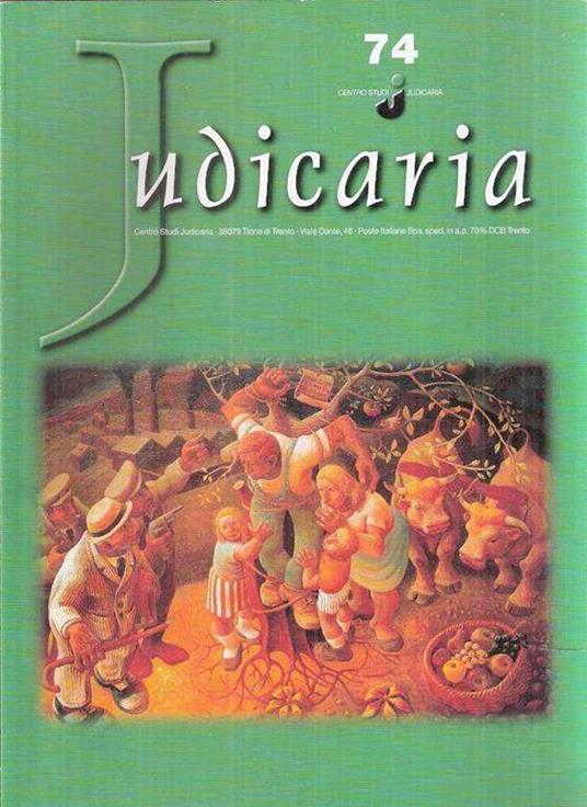 Judicaria N. 74 - copertina