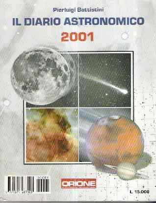 Il diario astronomico 2001 - copertina