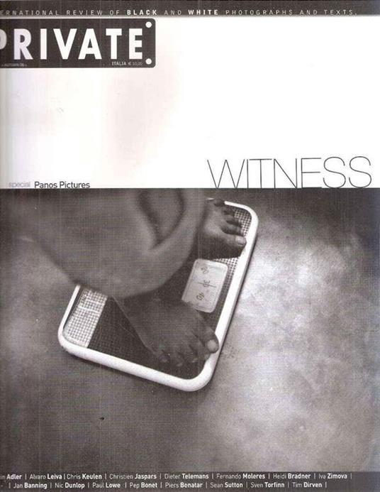 Private N. 34 - Witness - copertina