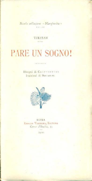 Pare un sogno! - copertina