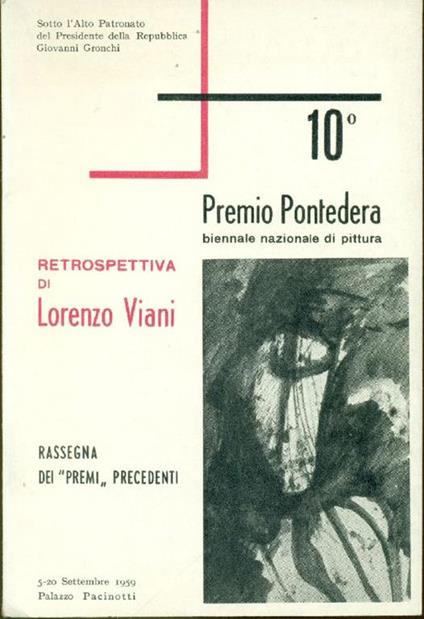 Retrospettiva di Lorenzo Viani - copertina