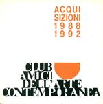 Acquisizioni 1988-1992