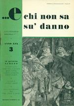 E chi non sa sù danno. Marzo 1950, Anno XIX, N. 3