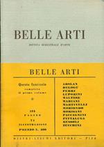 Belle Arti. Anno I, N.5-6, Agosto-Settebre 1948