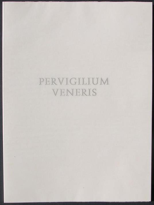 Pervigilium Veneris - 3