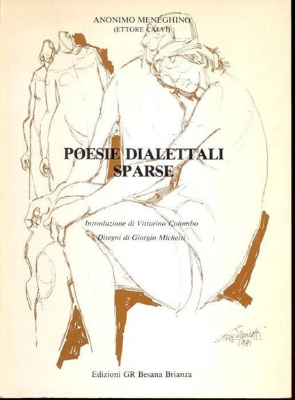 Poesie dialettali sparse - copertina