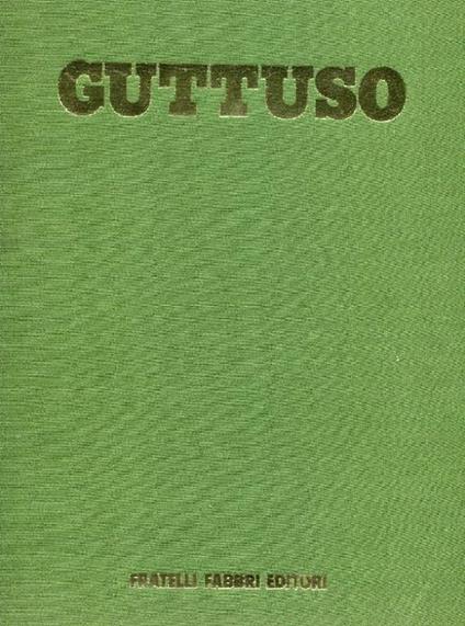 Renato Guttuso - copertina