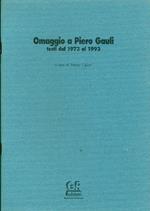 Omaggio a Piero Gauli. Testi dal 1973 al 1993