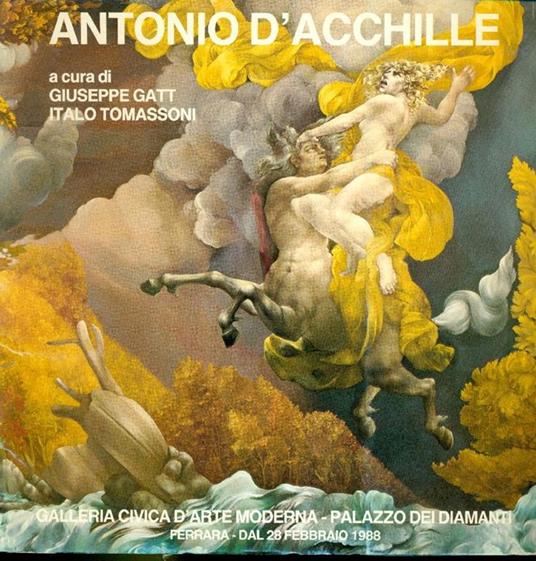 Antonio D'Acchille. Pitture 1984-87 - copertina