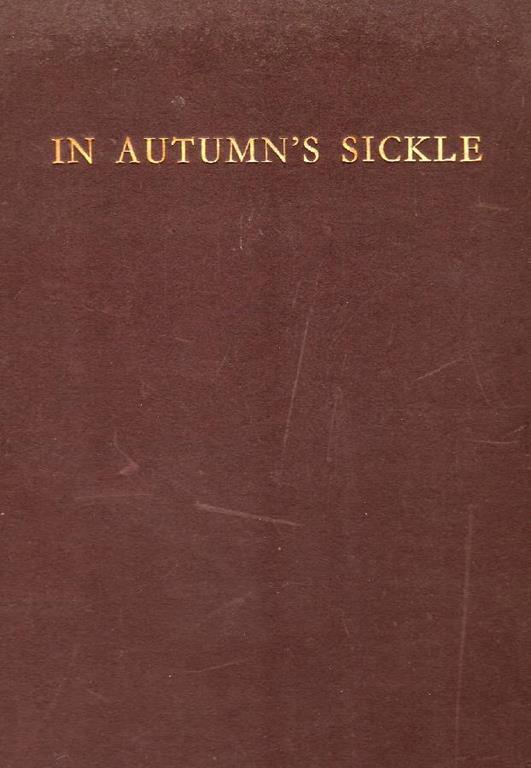 In autumn's sickle - copertina