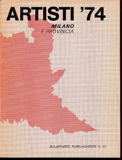 Artisti '74 Milano e provincia - copertina