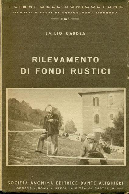 Rilevamento di fondi rustici - Cardea Emilio - copertina