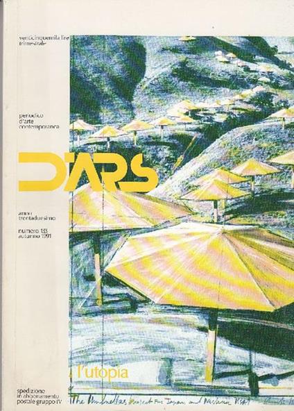 D'Ars. Autunno 1991 - copertina