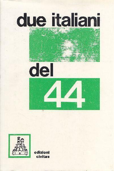 Due italiani del 44 - copertina