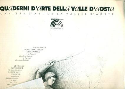 Quaderni d'arte della Valle d'Aosta. Giugno/Luglio/Agosto 1992 - N.21 - copertina