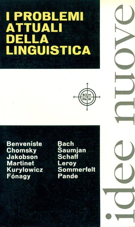 I problemi attuali della linguistica - copertina