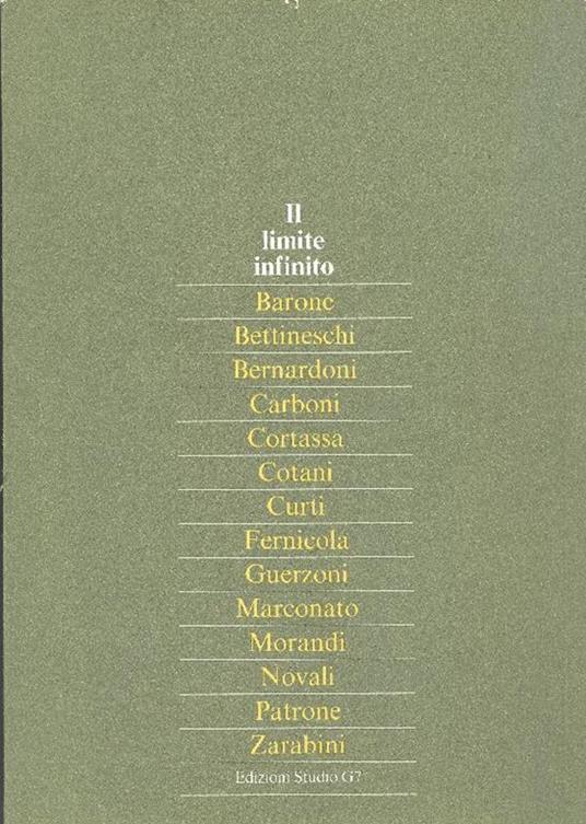 Il limite infinito - copertina