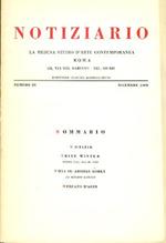 Notiziario La Medusa. Numero 23 Dicembre 1960