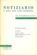 Notiziario La Medusa. Numero 25 Febbraio 1961