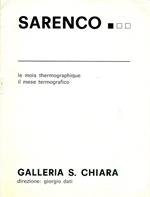 Sarenco. Le mois thermographique. Il mese termografico