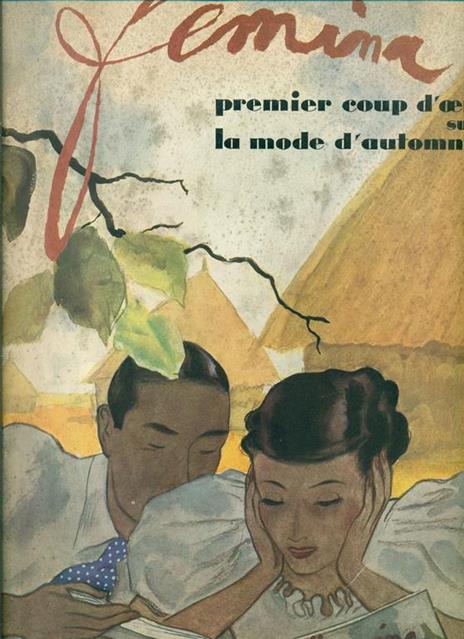 Femina. Septembre 1935. Premier coup d'oeil sur la mode d'automne - copertina