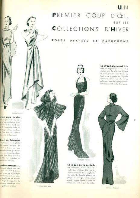 Femina. Septembre 1935. Premier coup d'oeil sur la mode d'automne - 4