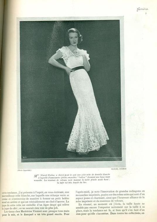 Femina. Mars 1932. Chapeaux. Tissus premières modes de Printemps - 4