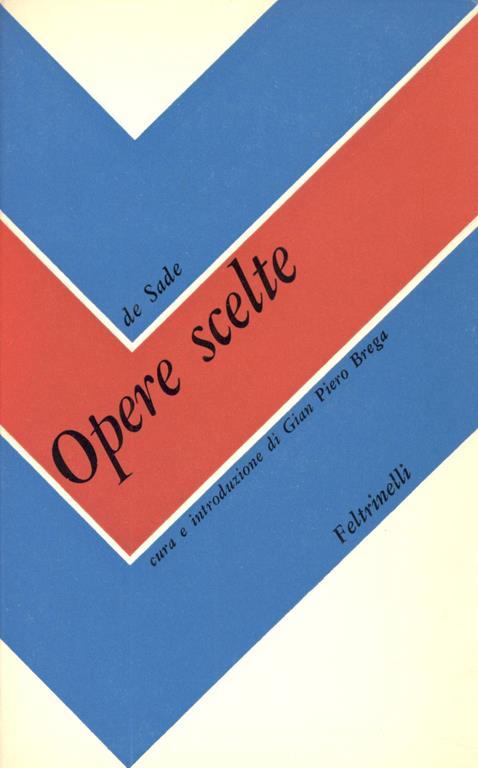 Opere scelte - François de Sade - copertina