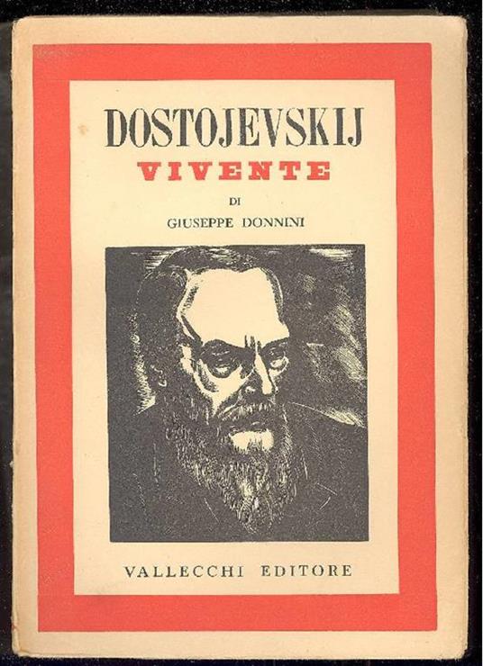 Dostojevskij vivente - Giuseppe Donnini - copertina