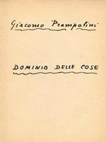 Dominio delle cose. Prima edizione