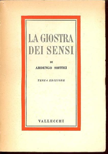 La giostra dei sensi - Ardengo Soffici - copertina