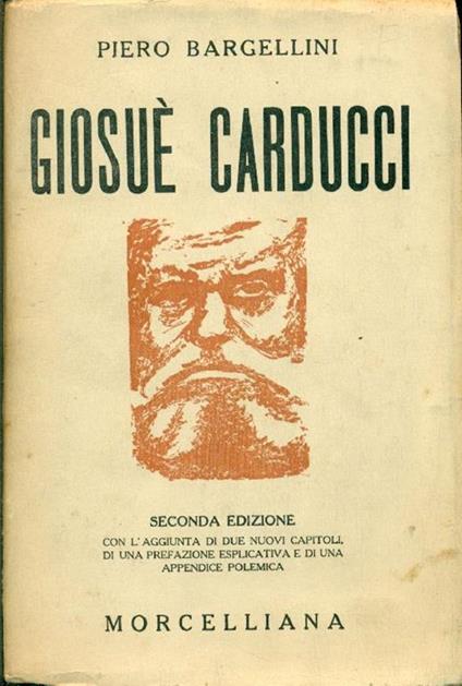 Giosuè Carducci - Piero Bargellini - copertina