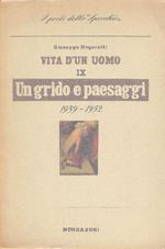 Vita d'un uomo. Poesie VI. Un grido e paesaggi 1939-1952