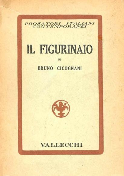 Il figurinaio - Bruno Cicognani - copertina