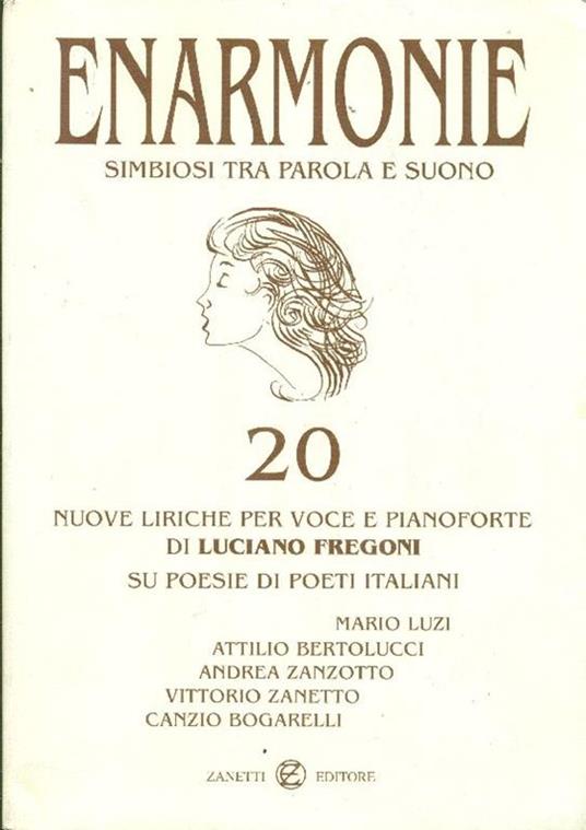 Enarmonie. Simbiosi tra parole e suono - Luciano Fregoni - copertina