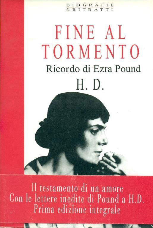 Fine al tormento. Ricordo di Ezra Pound - Hilda Doolittle - copertina