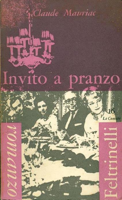 Invito a pranzo - Claude Mauriac - copertina