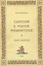 Cansson e poesie piemonteise. Papà Camillo