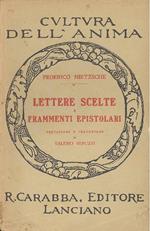 Lettere scelte e frammenti epistolari