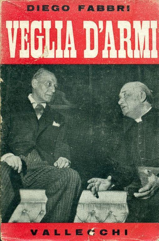 Veglia d'armi - Diego Fabbri - copertina