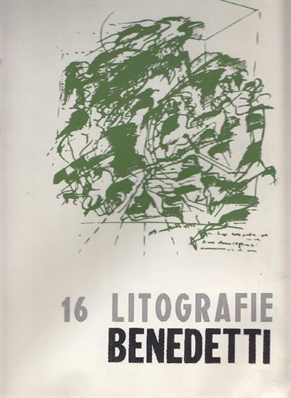 16 litografie di Mario Benedetti - Giorgio Mascherpa - copertina
