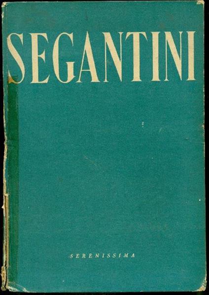 Giovanni Segantini - Nino Barbantini - copertina