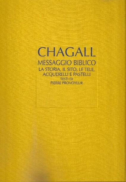 Il messaggio biblico di Marc Chagall - Marc Chagall - copertina