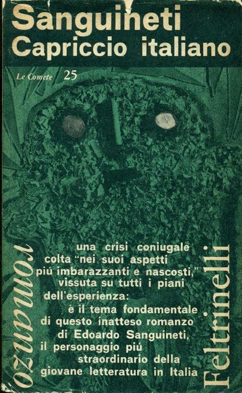 Capriccio italiano. Prima edizione - Edoardo Sanguineti - copertina