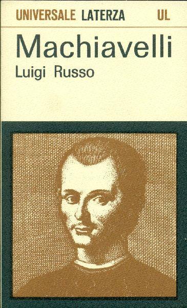 Niccolò Machiavelli - Luigi Russo - copertina