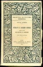 Ritratti e disegni storici. Serie prima. Dall'Alfieri al Leopardi