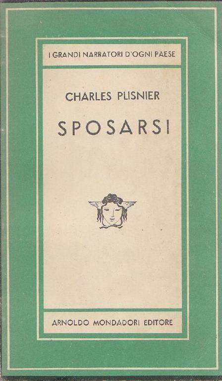 Sposarsi - Charles Plisnier - copertina