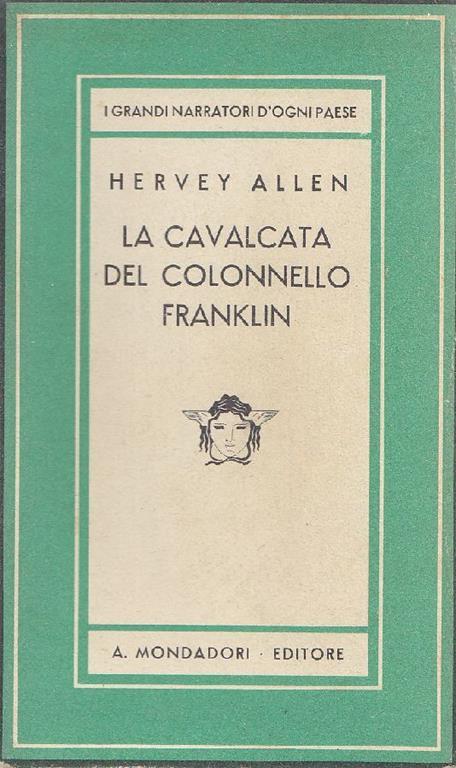 La cavalcata del colonnello Franklin - Hervey Allen - copertina