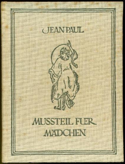 Mussteil fuer Madchen - Paul Jean - copertina