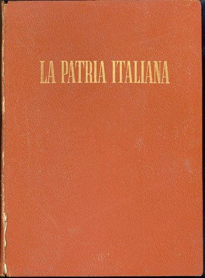 La patria italiana - Armando Lodolini - copertina